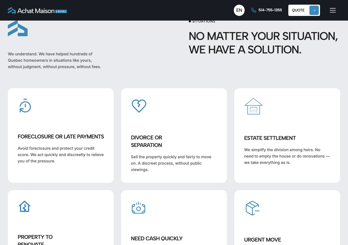 Situations grid, EN