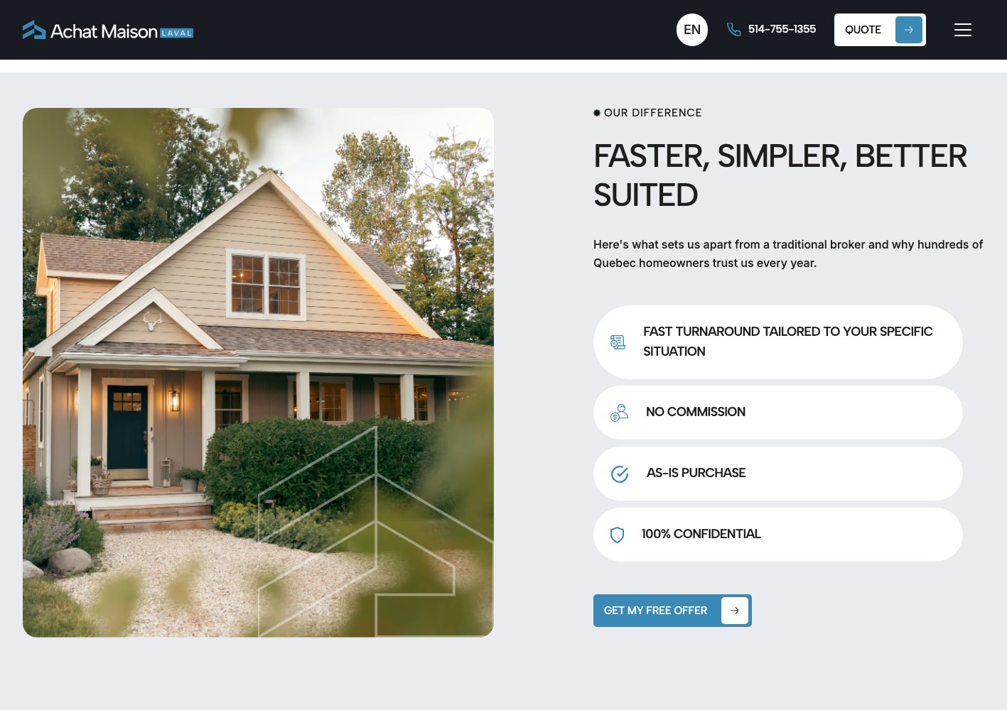 Faster simpler, EN