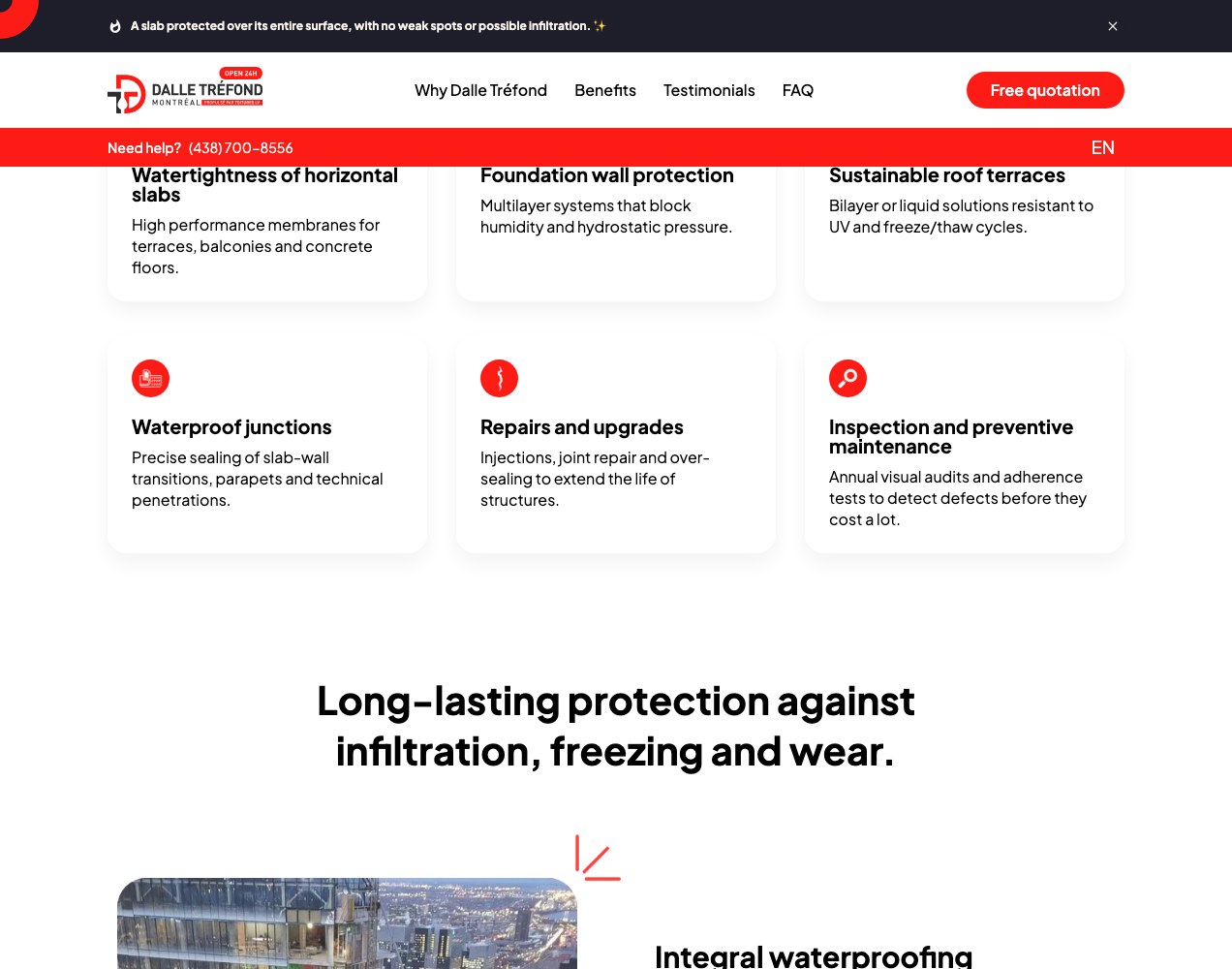 Dalle Trefond English expertise grid, narrow crop