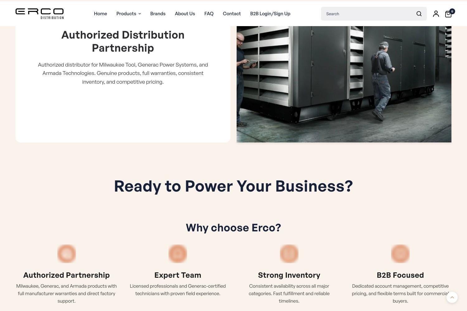 Authorized partnership