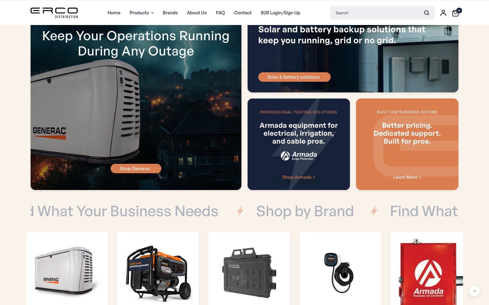 Generac outage promo band