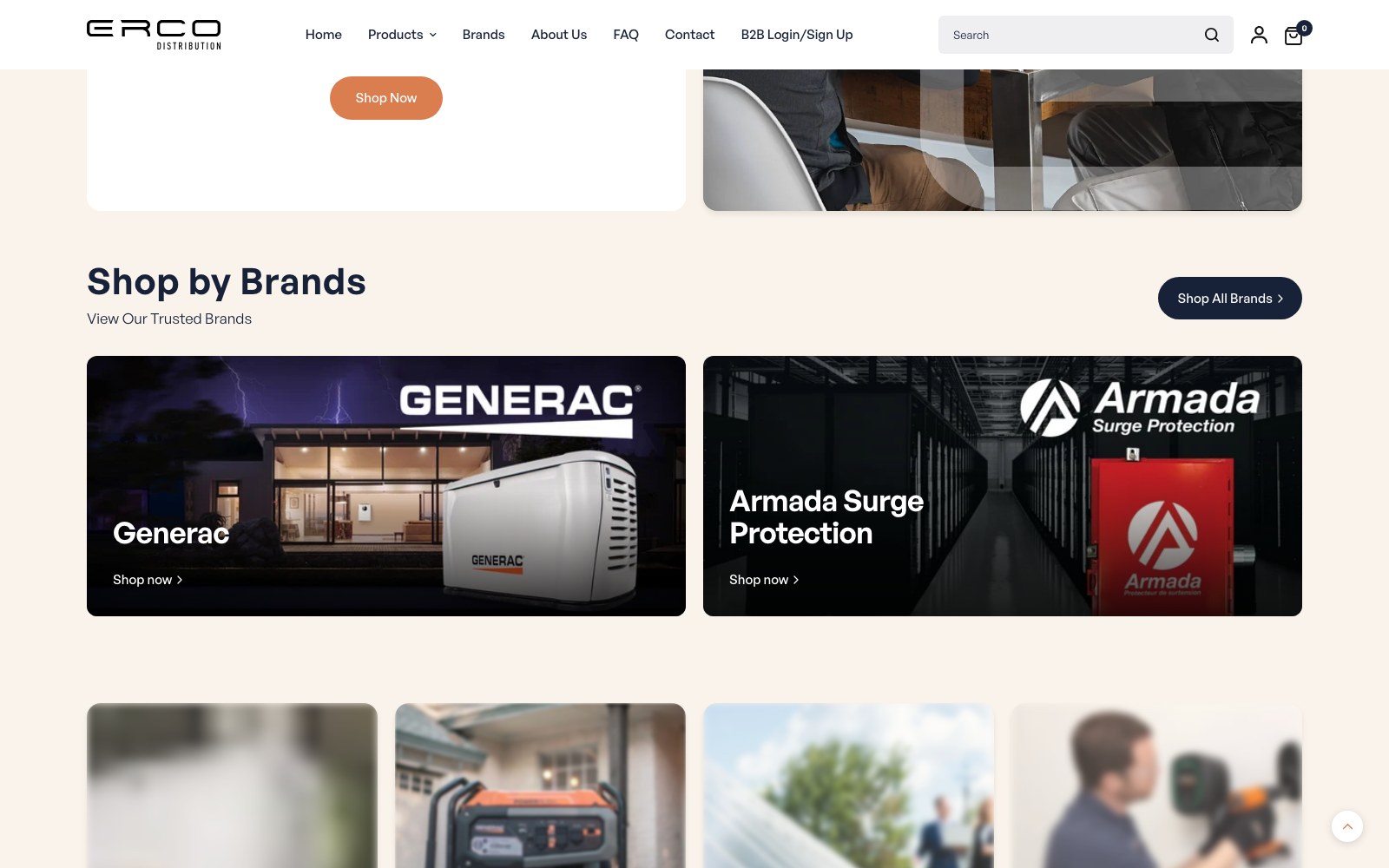 Shop by brands tiles
