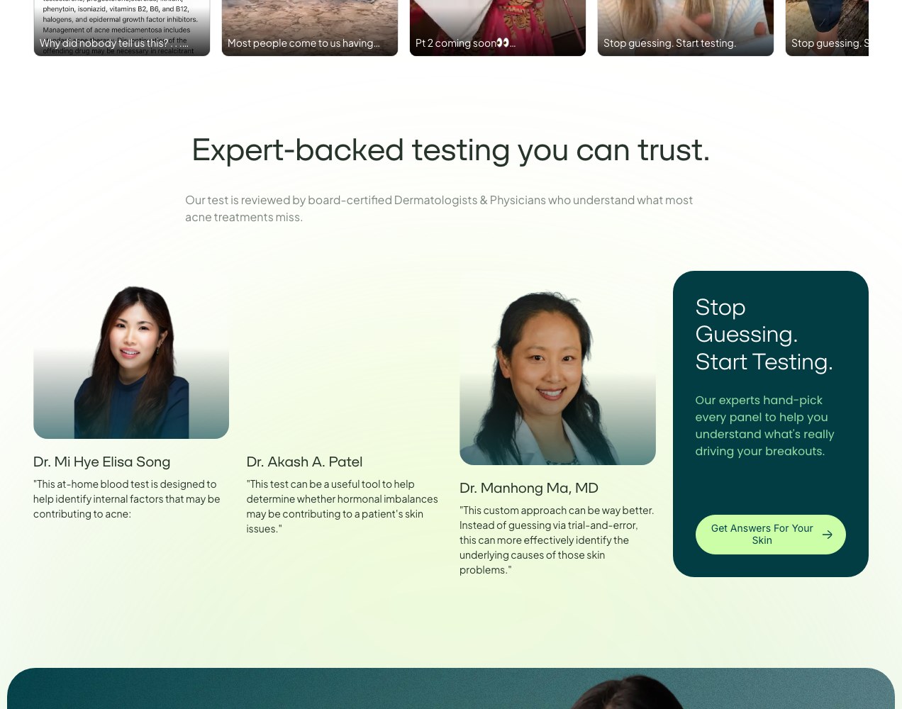 Expert-backed testing you can trust, with the reviewing physicians named
