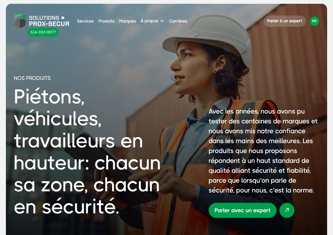 Prox-Secur pedestrians, vehicles and workers at height product hero