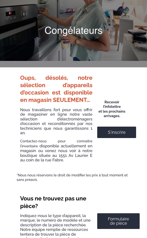 Mobile freezers page