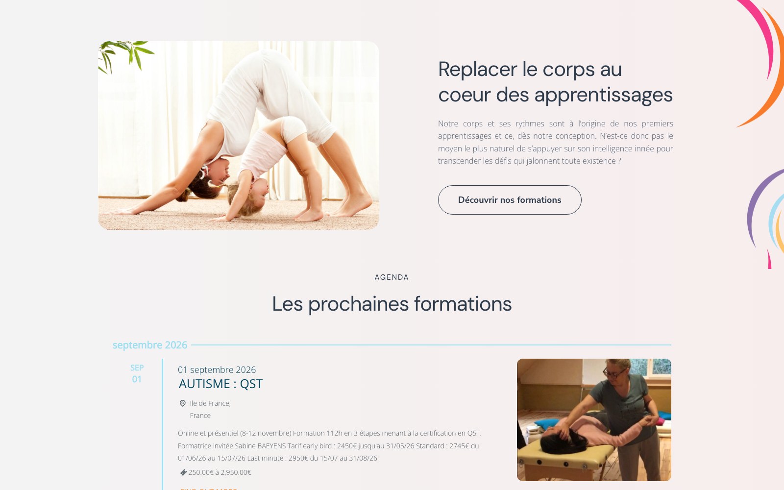 En Mouvement editorial section: putting the body back at the heart of learning