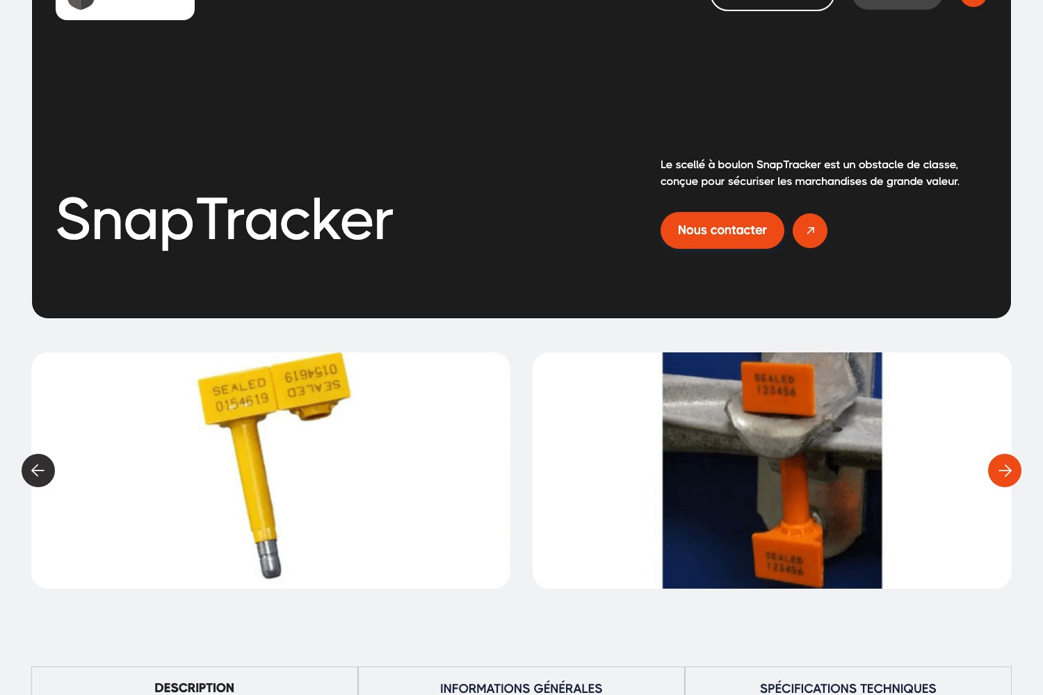 SnapTracker product page
