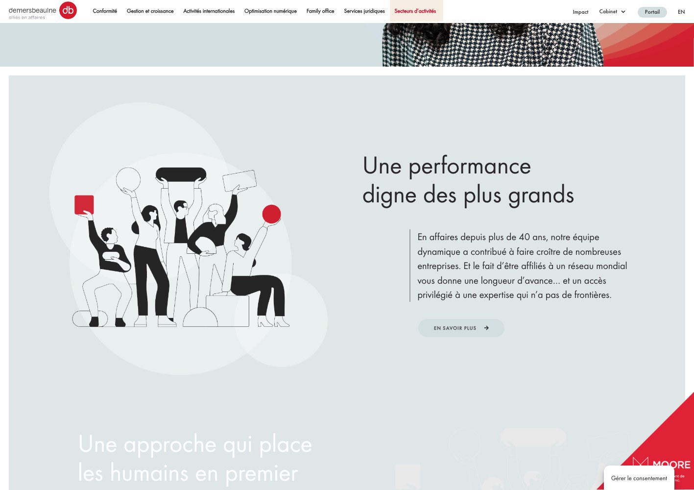Une performance digne des plus grands, with the firm's forty-year track record