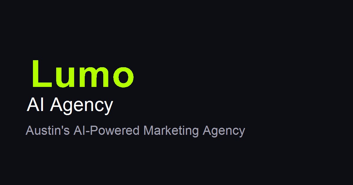 Lumo AI Agency Logo