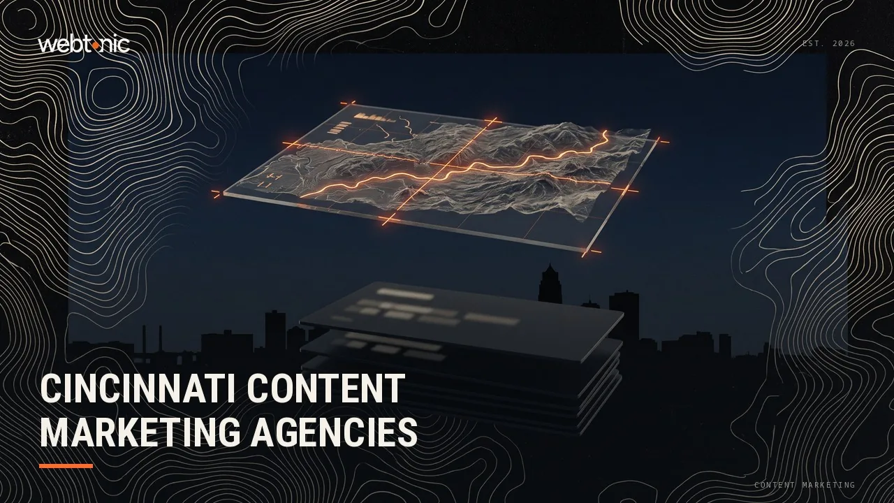 Cincinnati Content Marketing Agencies Worth a Call in 2026 — Web Tonic blog thumbnail