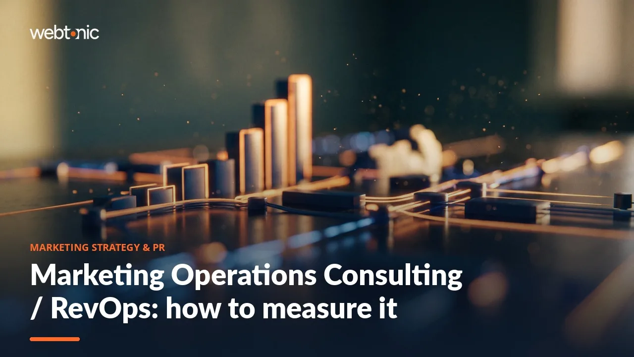 Marketing Operations Consulting / RevOps: how to measure it — Web Tonic article thumbnail