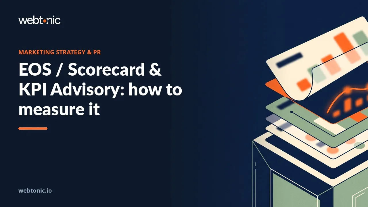 EOS / Scorecard & KPI Advisory: how to measure it — Web Tonic article thumbnail