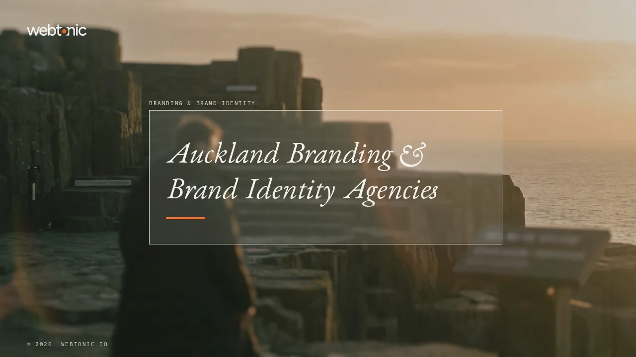 Auckland Branding Agencies: 22 That Survived Our 2026 Read — Web Tonic blog thumbnail