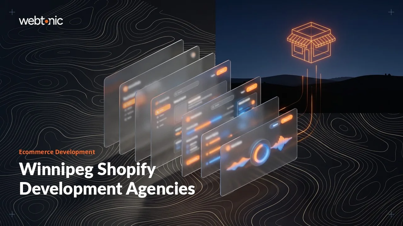 Winnipeg Shopify and Ecommerce Development Agencies, Checked for 2026 — Web Tonic blog thumbnail