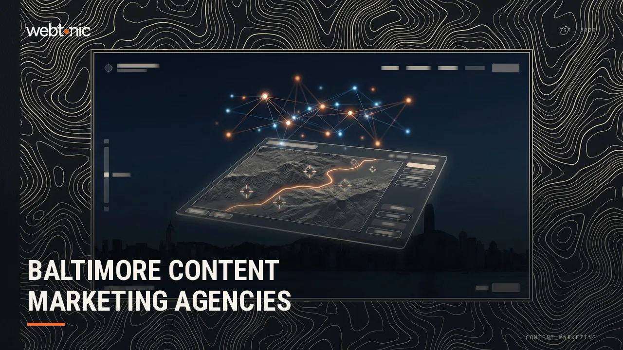 Baltimore Content Marketing Agencies Read Closely in 2026 — Web Tonic blog thumbnail