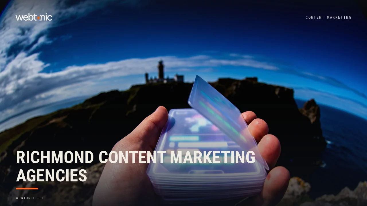 Richmond Content Marketing Agencies: the 2026 Short List — Web Tonic blog thumbnail