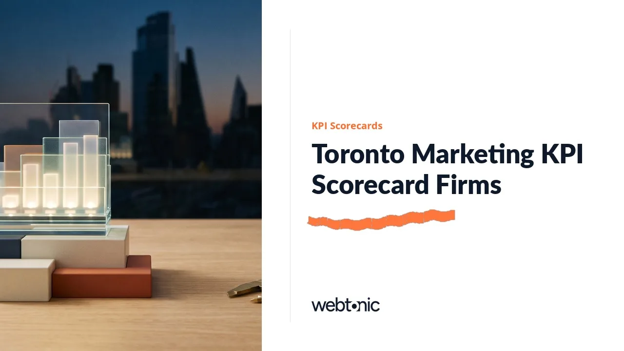 Toronto Marketing Reporting Firms Under the 2026 Lens — Web Tonic blog thumbnail