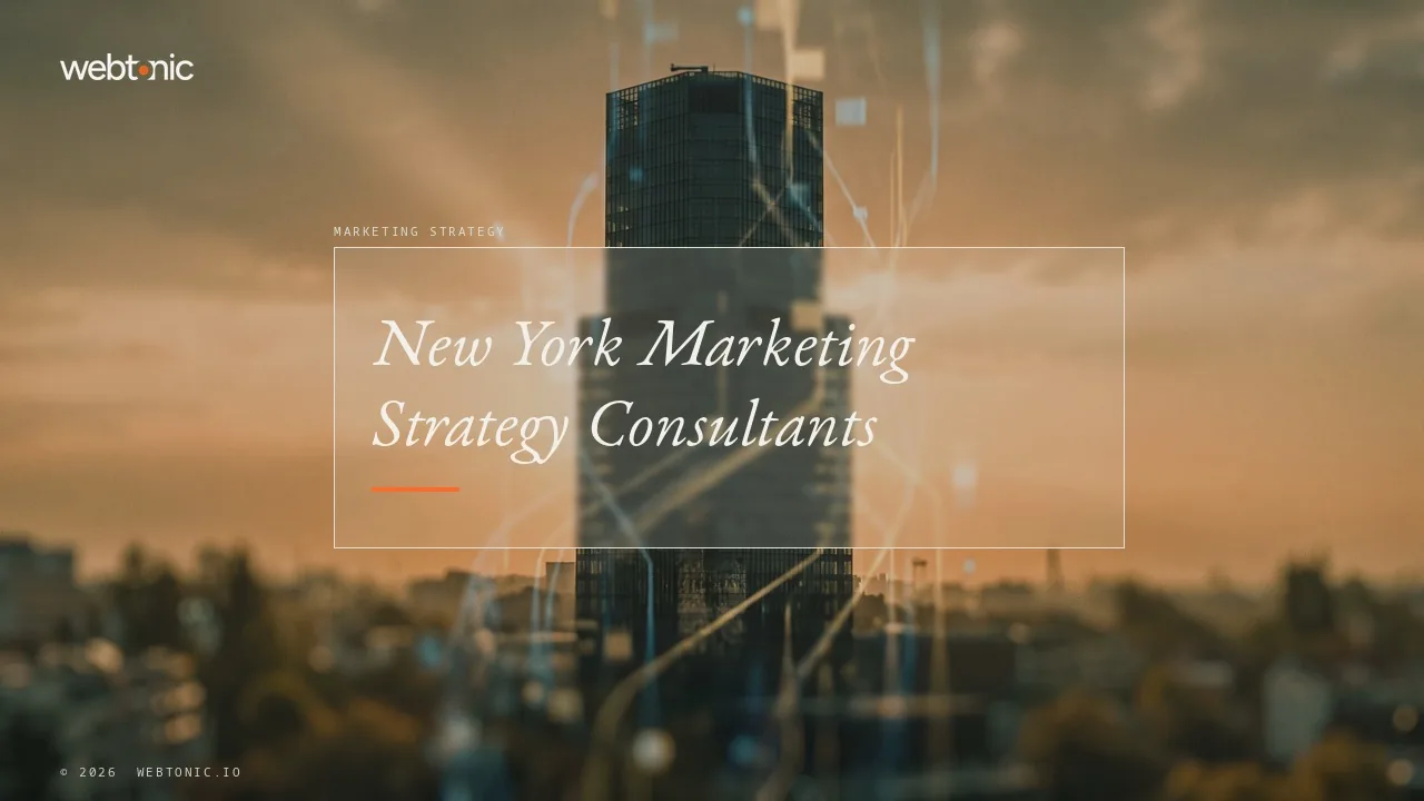 The 2026 New York Marketing Strategy Consulting Shortlist — Web Tonic blog thumbnail