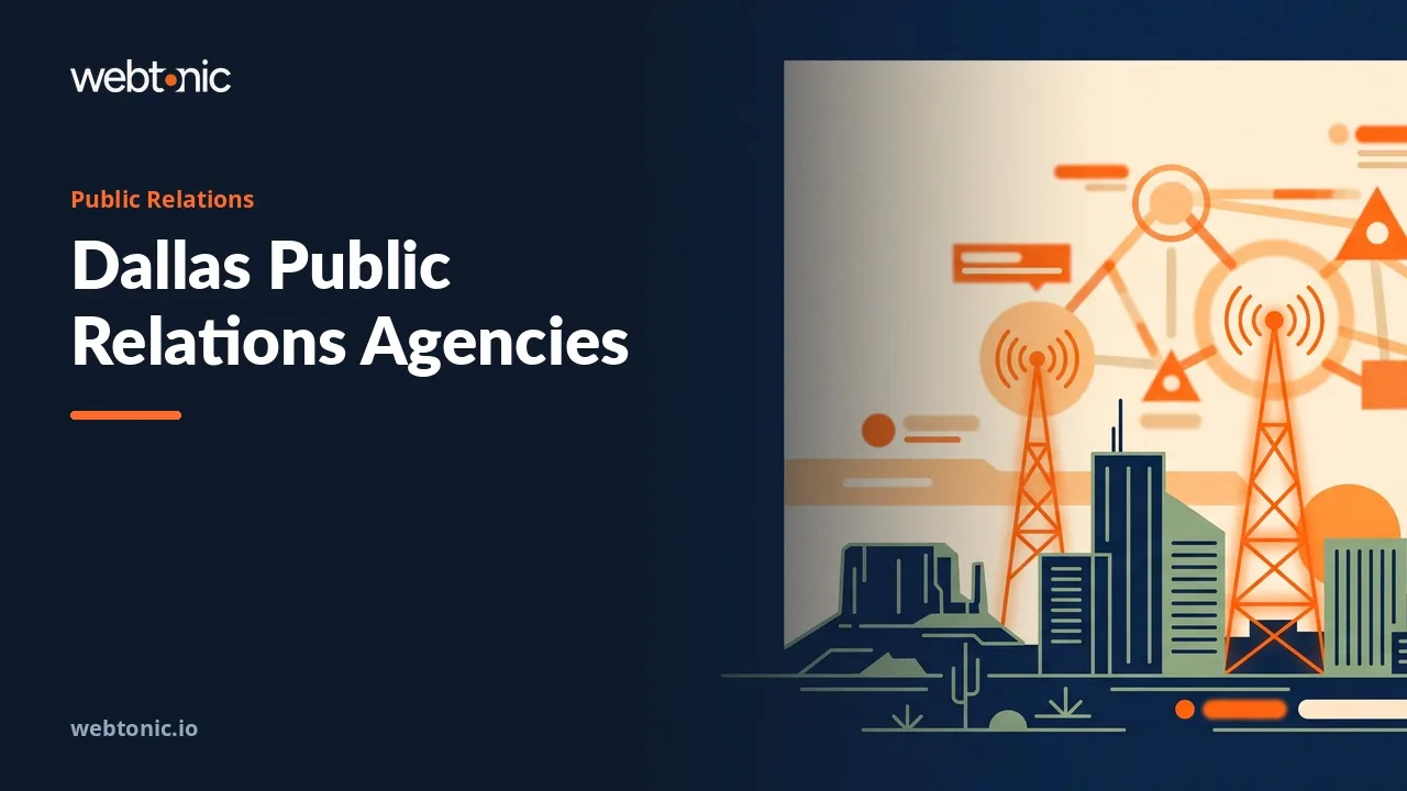 Read the Address First: Eleven Dallas Public Relations Agencies in 2026 — Web Tonic blog thumbnail
