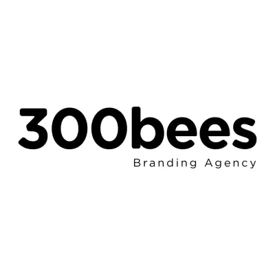 300bees Brand Marketing Agency Logo