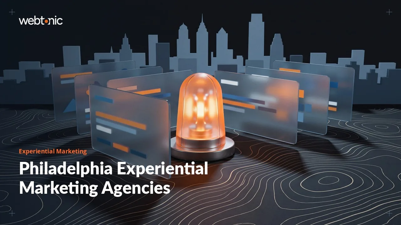 All Eight Are Local: Philadelphia Experiential Marketing Agencies, 2026 Edition — Web Tonic blog thumbnail