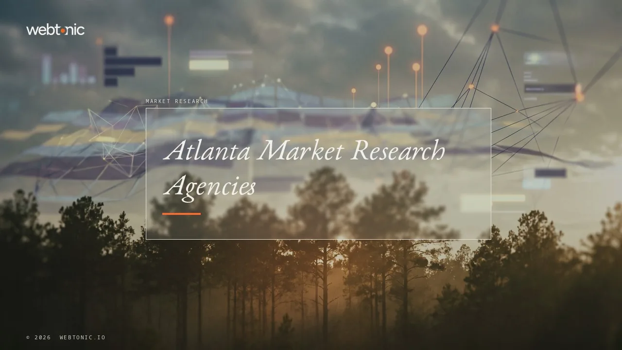Atlanta Market Research and Insights Agencies: 11 for 2026 — Web Tonic blog thumbnail