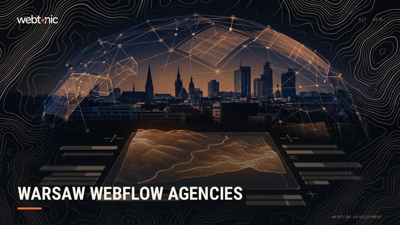 A Warsaw Webflow Development Agency Shortlist for 2026 — Web Tonic blog thumbnail