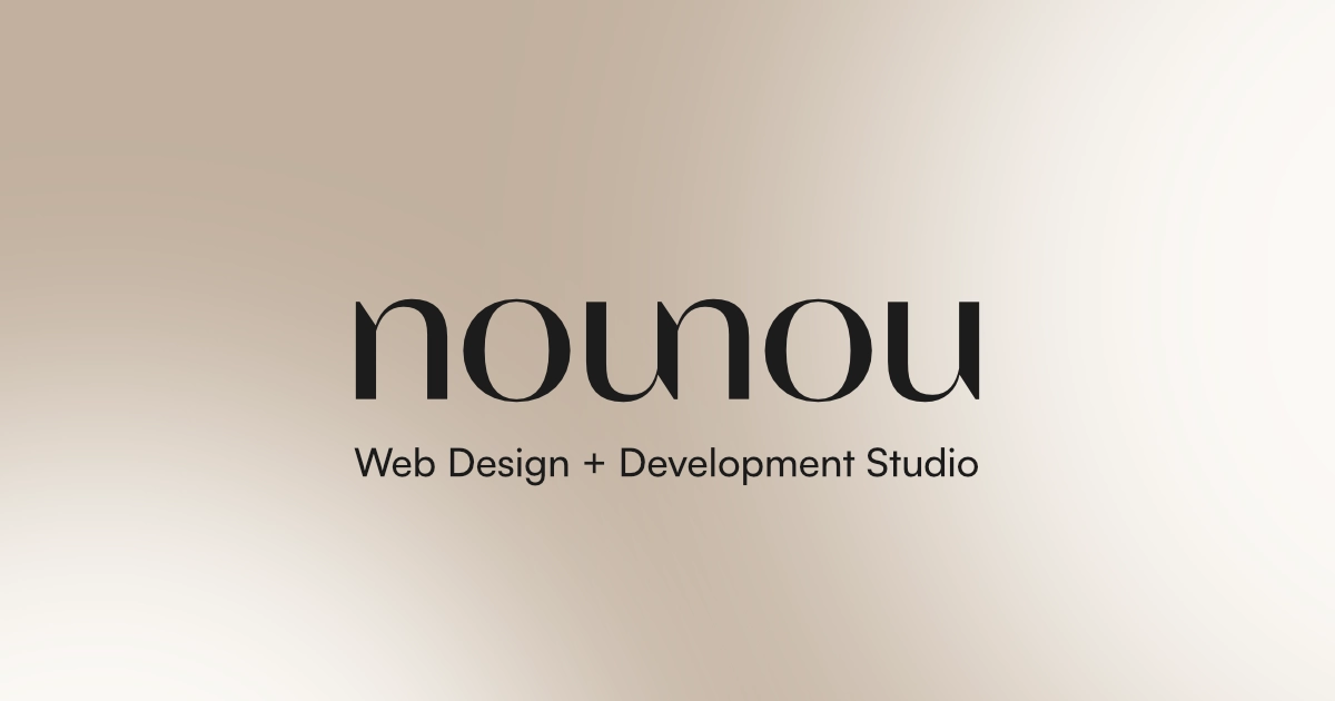 Nounou Design Logo