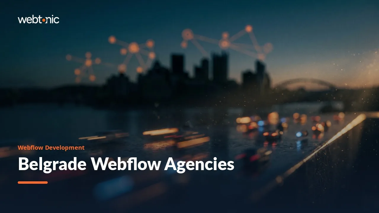 Belgrade's Webflow Bench in 2026: Nine Certified Partners and What Each Ships — Web Tonic blog thumbnail
