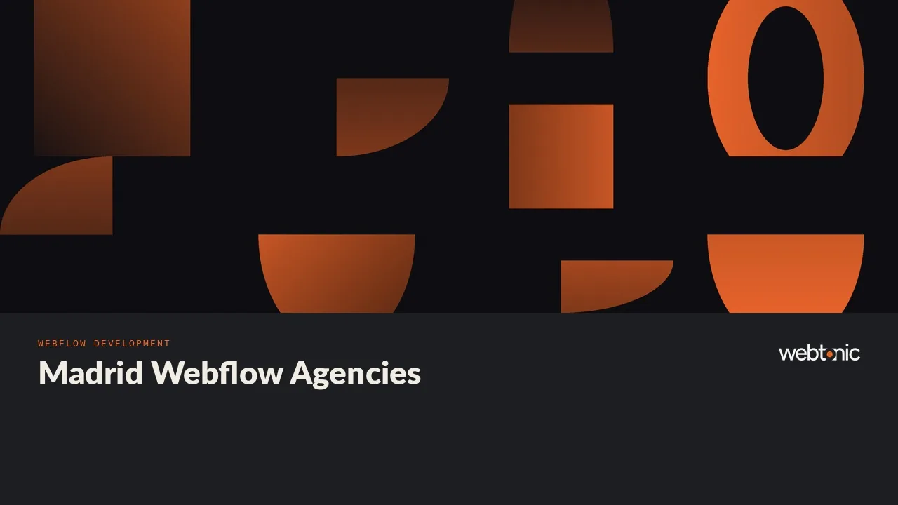 Enterprise Logos, Solo Studios: Eleven Madrid Webflow Partners in 2026 — Web Tonic blog thumbnail