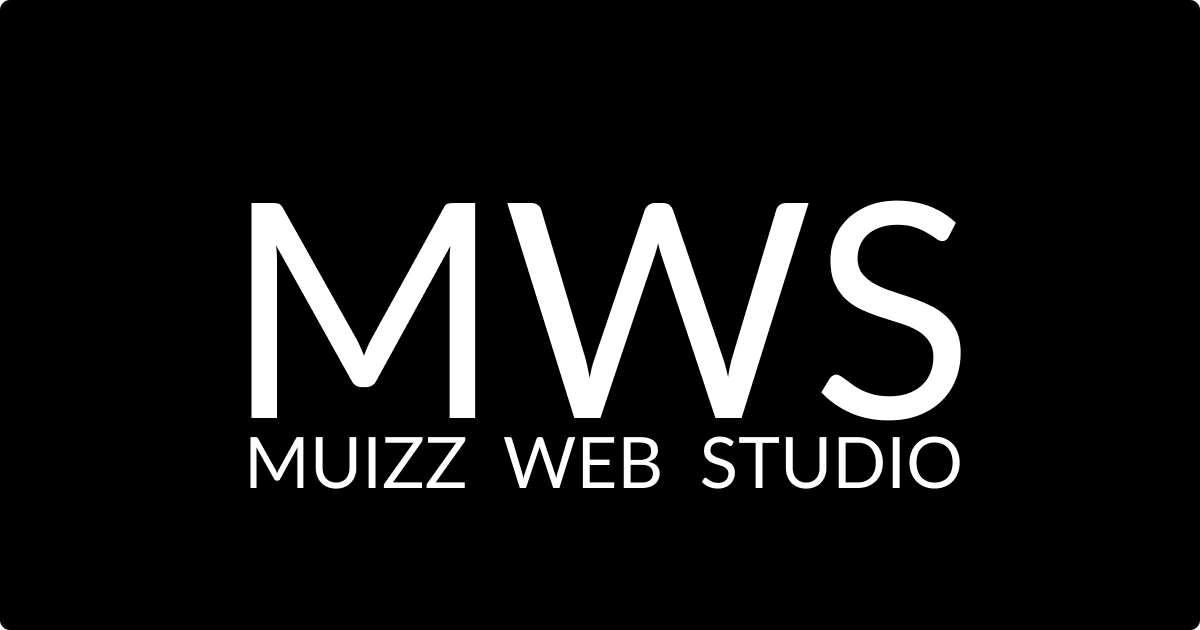 Muizz Web Studio Logo