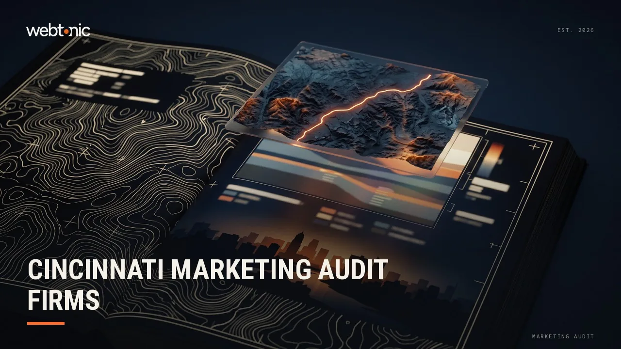 The 2026 Cincinnati Marketing Audit Read, Firm by Firm — Web Tonic blog thumbnail