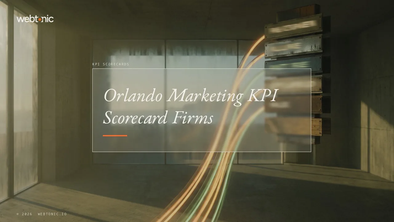 Nine of Ten Orlando KPI Scorecard Firms Are Local in 2026 — Web Tonic blog thumbnail