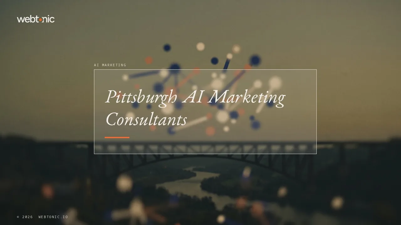 Pittsburgh AI Marketing Consultants, Read Site by Site in 2026 — Web Tonic blog thumbnail