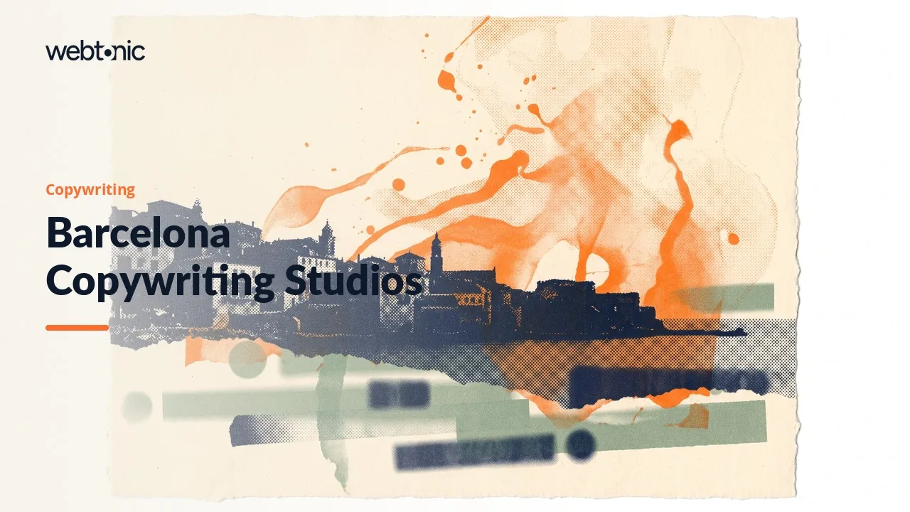 Barcelona Copywriting in 2026: Nine Studios and the Languages They Write — Web Tonic blog thumbnail