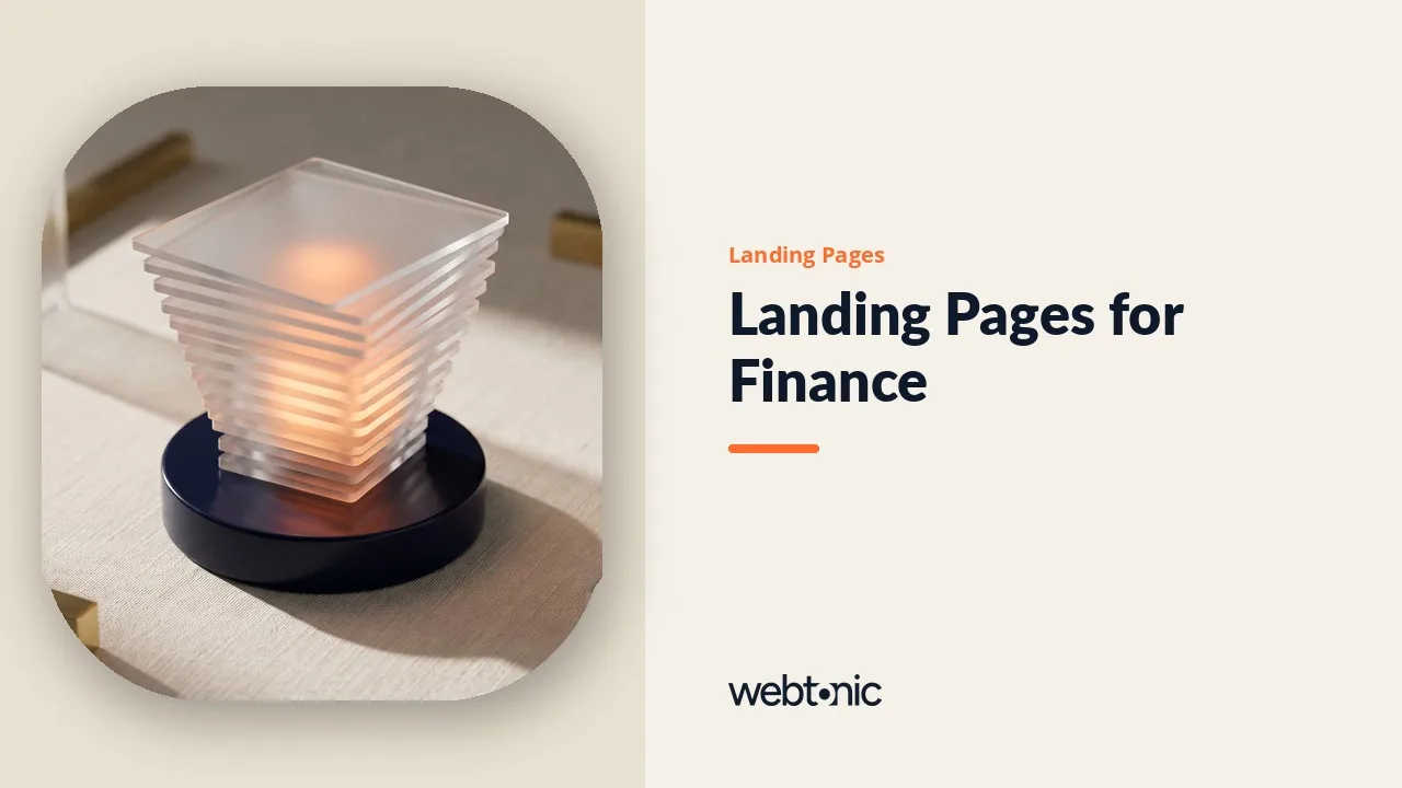 Ten Landing Page Design Agencies Working in Financial Services in 2026, Fee Disclosure Checked — Web Tonic blog thumbnail