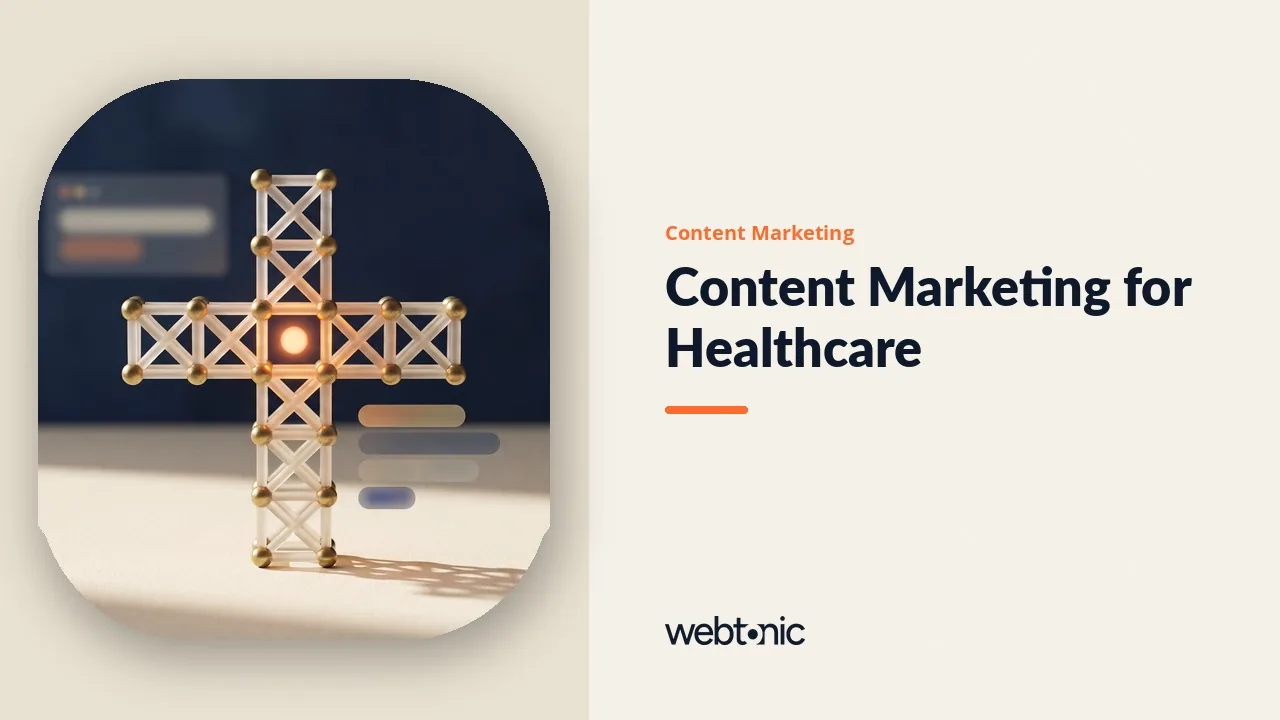 Nineteen Healthcare Content Marketing Agencies, Draft to Published, in 2026 — Web Tonic blog thumbnail