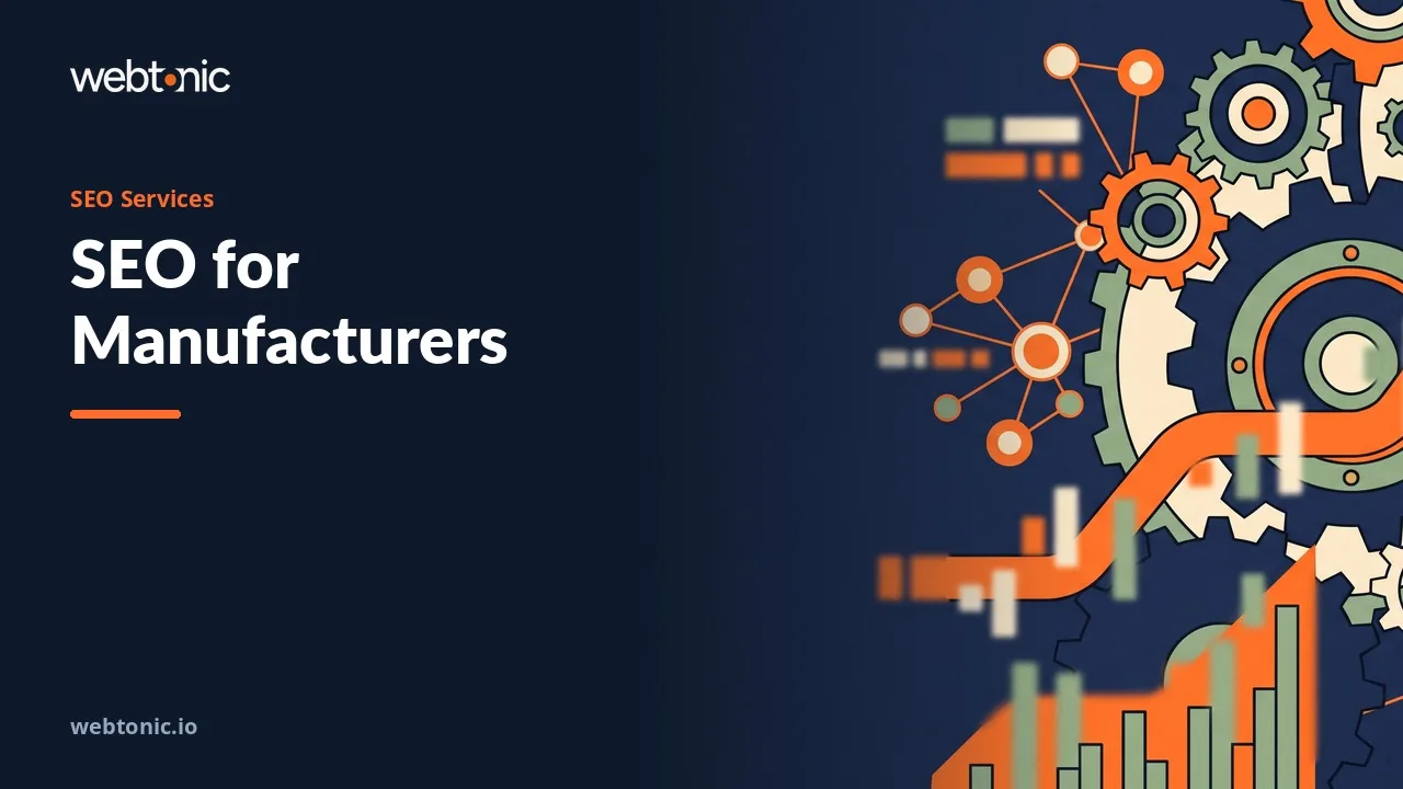 Buyers Search by Spec Sheet: Thirteen Manufacturing SEO Agencies in 2026 — Web Tonic blog thumbnail