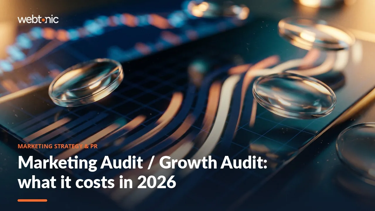 Marketing Audit / Growth Audit: what it costs in 2026 — Web Tonic article thumbnail