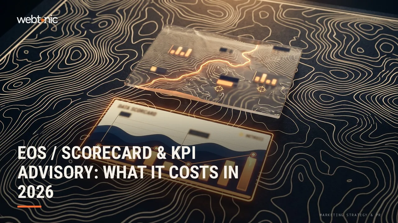 EOS / Scorecard & KPI Advisory: what it costs in 2026 — Web Tonic article thumbnail