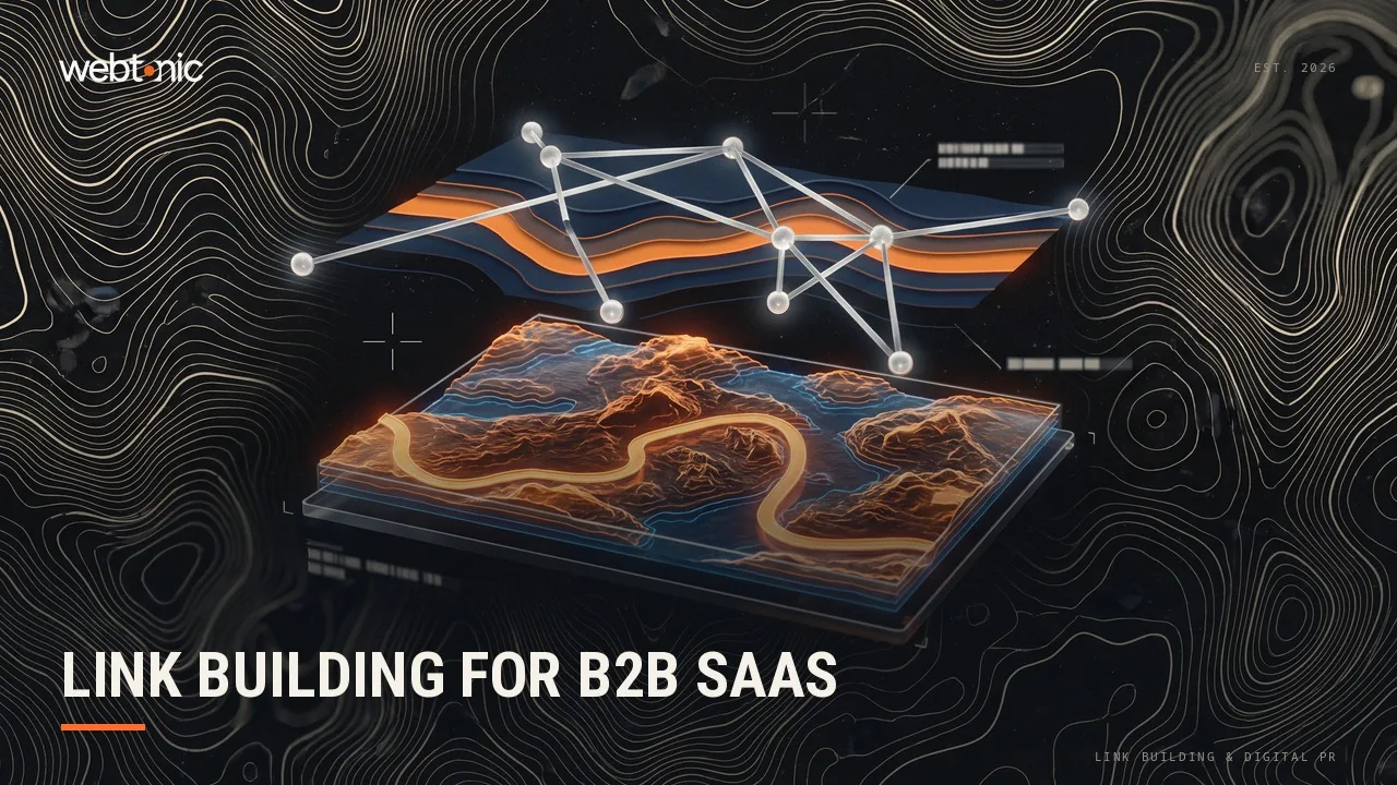 Thirteen B2B SaaS Link Building Agencies, Read Link by Link in 2026 — Web Tonic blog thumbnail
