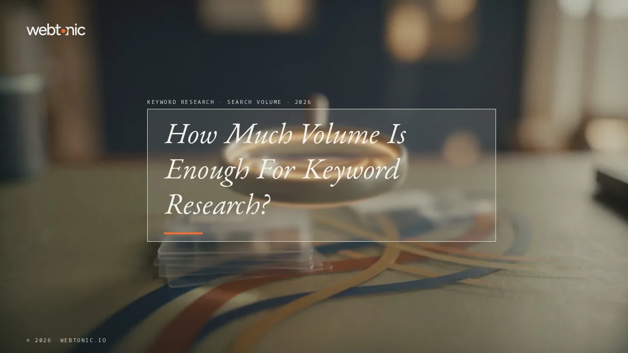 Keyword research statistics 2026 thumbnail showing 93 percent of keywords under ten monthly searches and search volume tool accuracy compared to Google Search Console