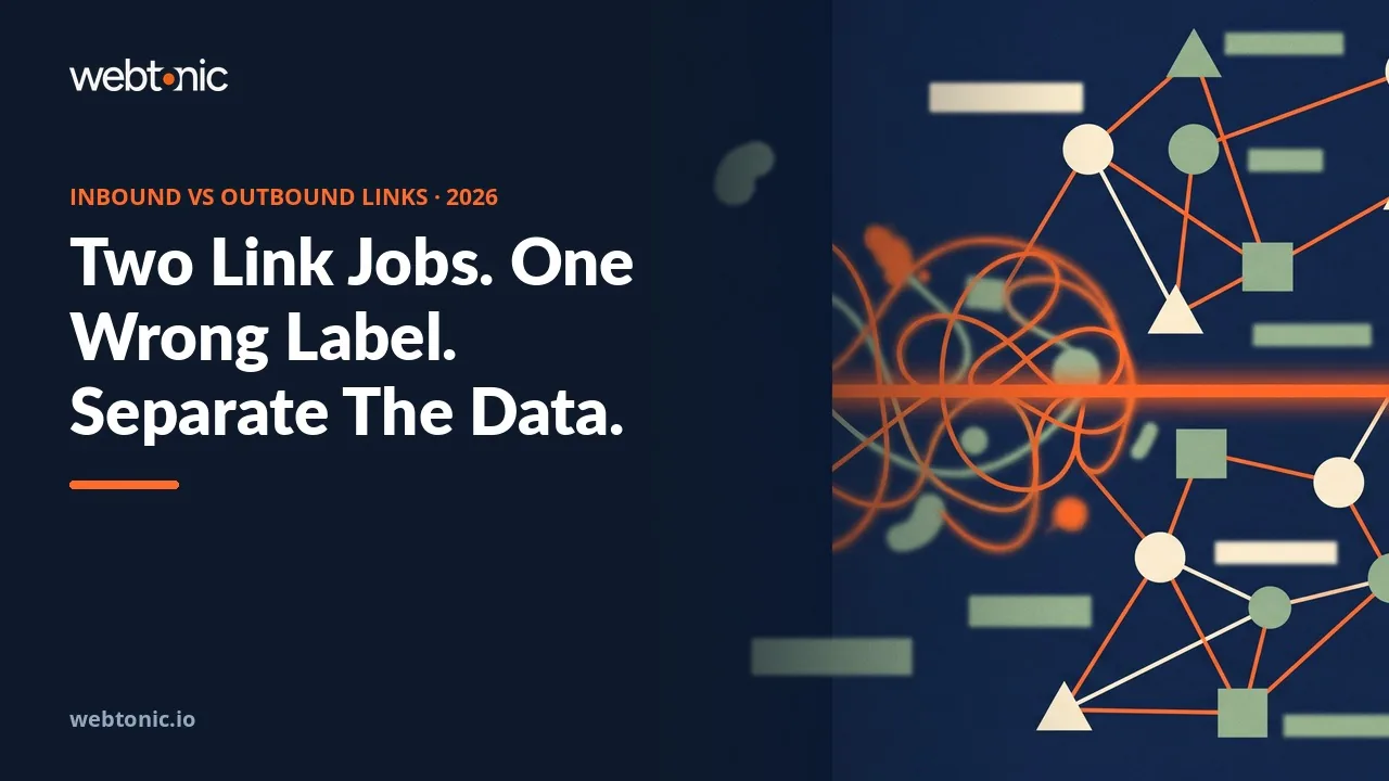 Link building statistics 2026 thumbnail showing top bloggers placing 113 outbound links per post against 96.55 percent of pages earning zero organic search traffic