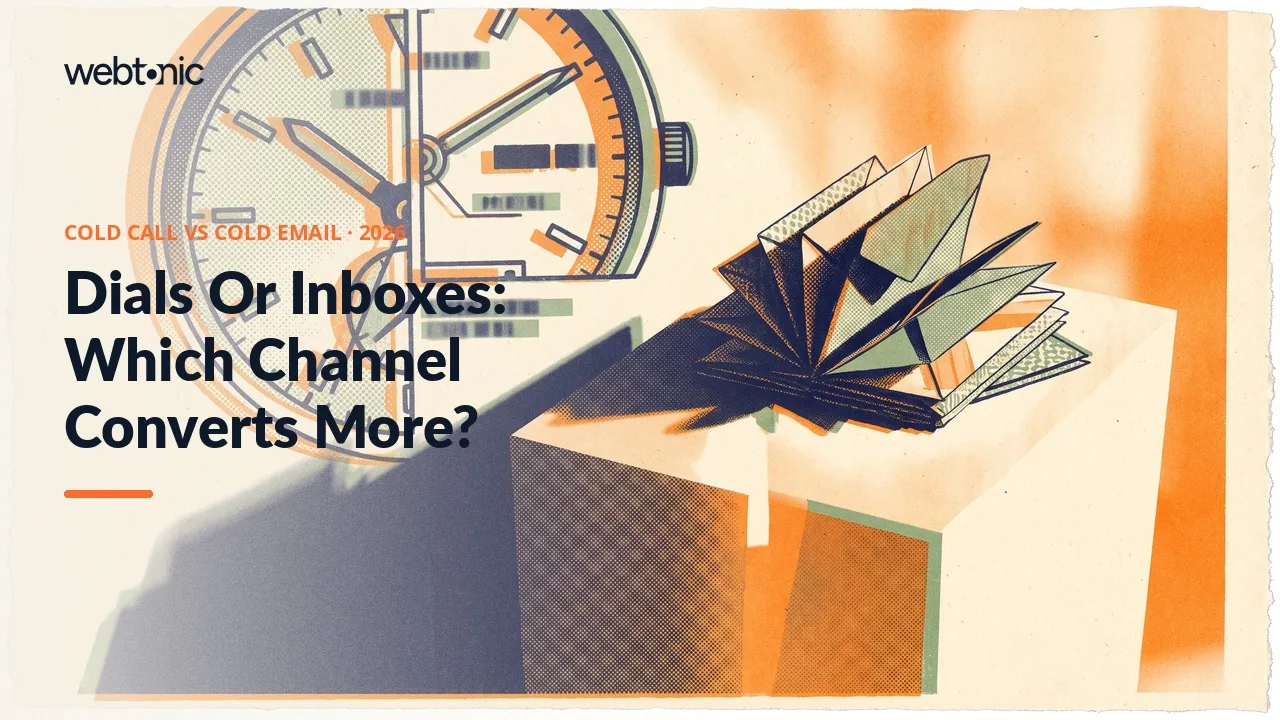 Cold calling versus cold email hit rate statistics 2026 thumbnail showing an 11.3 percent cold call success rate against a 3.43 percent average cold email reply rate