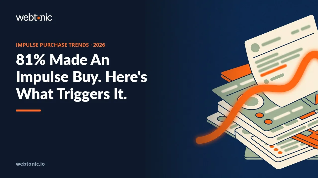 Impulse purchase trends and data overview 2026 thumbnail showing 81 percent of consumers made at least one impulse purchase this year