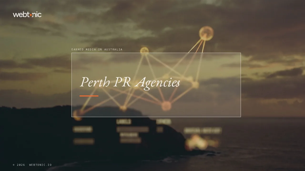 Perth PR Agencies in 2026: Twelve Firms, Nine Built Around Media Relations — Web Tonic blog thumbnail