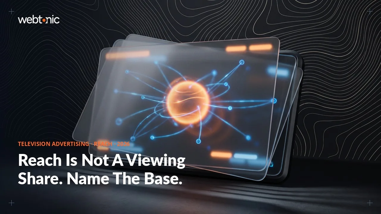 Television advertising statistics 2026 thumbnail: Nielsen measured 72.4 percent of U.S. TV viewing as ad-supported in Q1 2025.