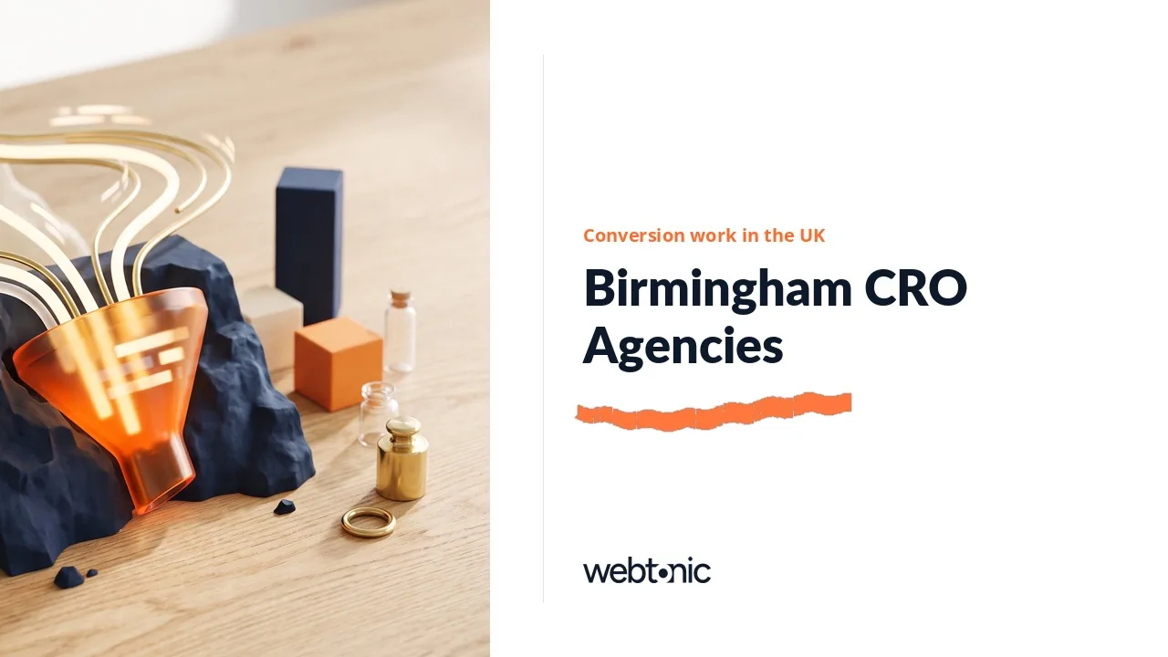 Twelve Birmingham Conversion Rate Optimization Agencies, Every One Local, in 2026 — Web Tonic blog thumbnail
