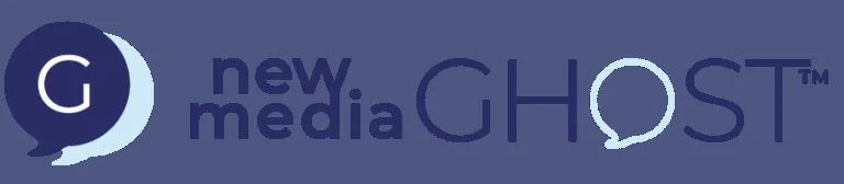 New Media Ghost Logo