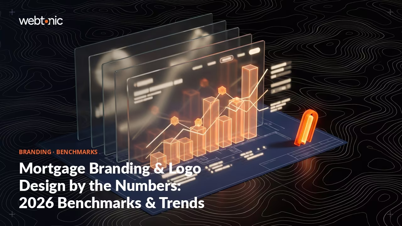 Mortgage Branding & Logo Design by the Numbers: 2026 Benchmarks & Trends — Web Tonic blog thumbnail